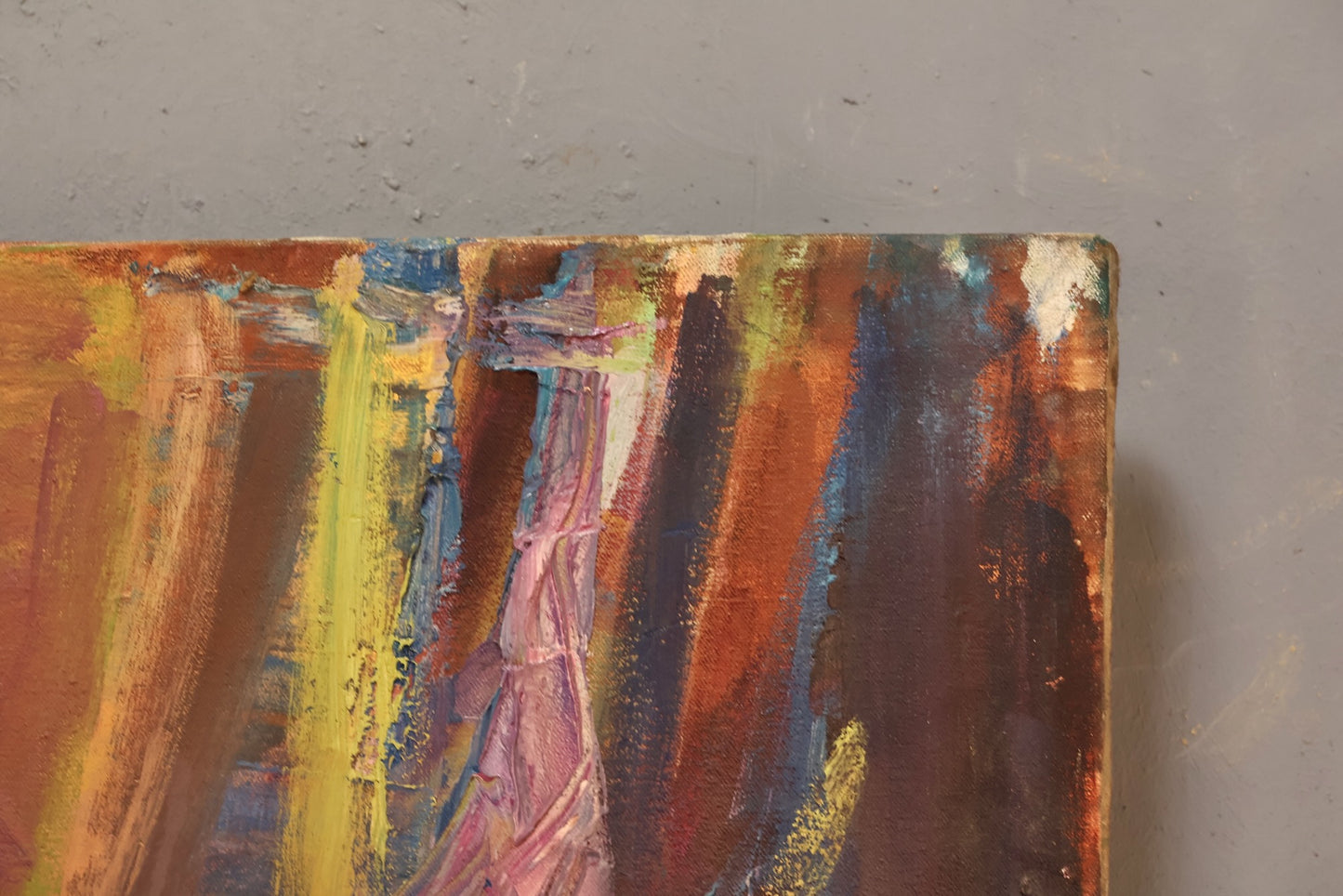 Large "Figure Study" Abstract Painting