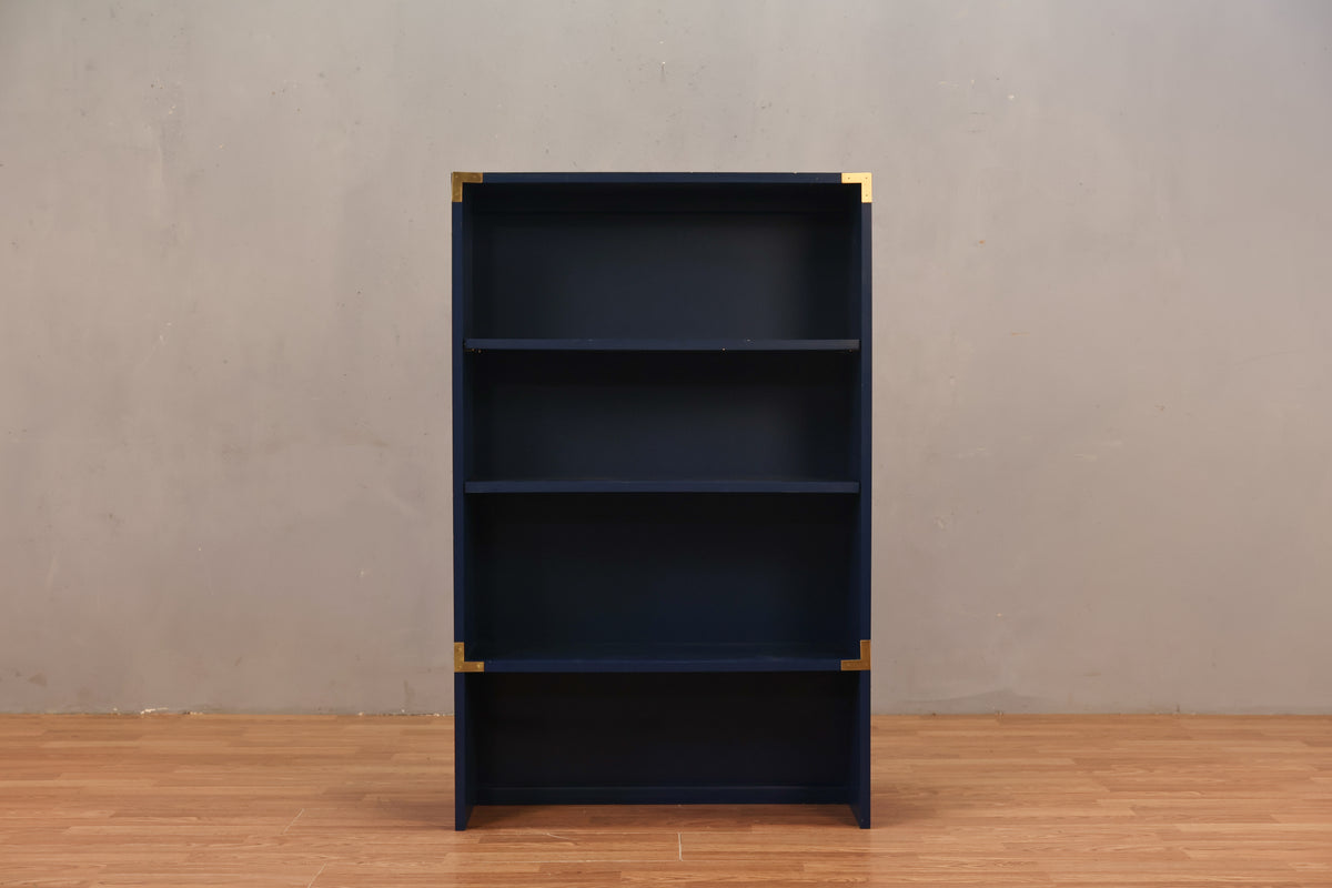 Navy Campaign 3-Tier Bookshelf