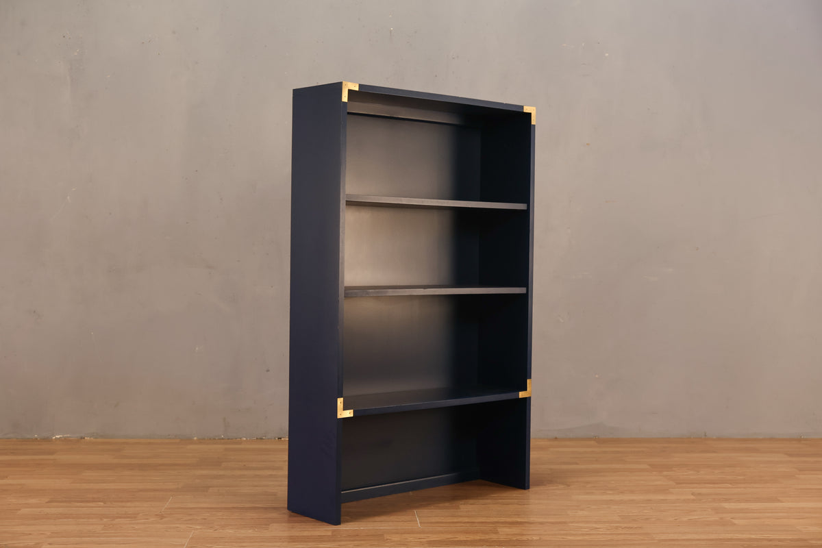 Navy Campaign 3-Tier Bookshelf