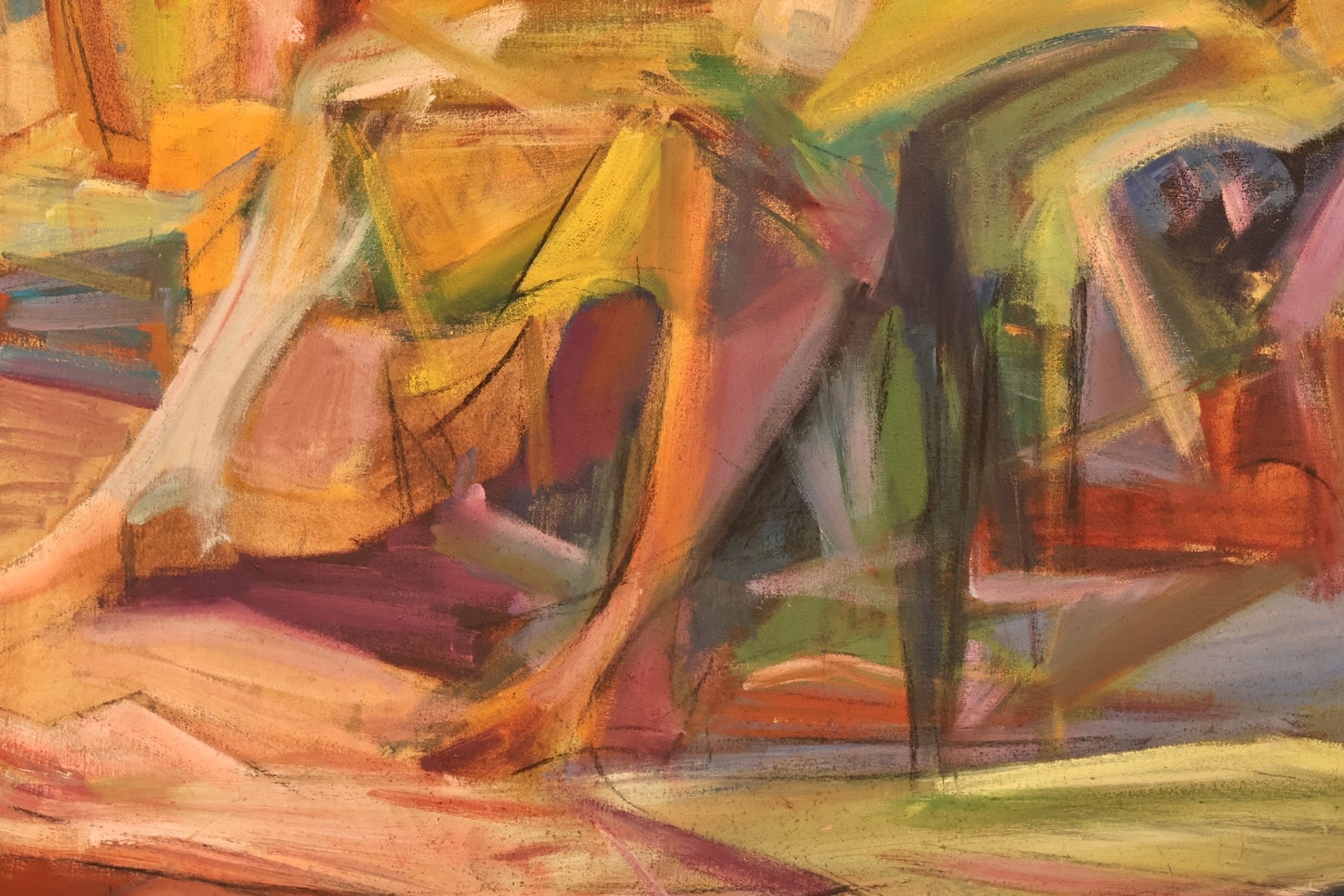 Large "Figure Study" Abstract Painting