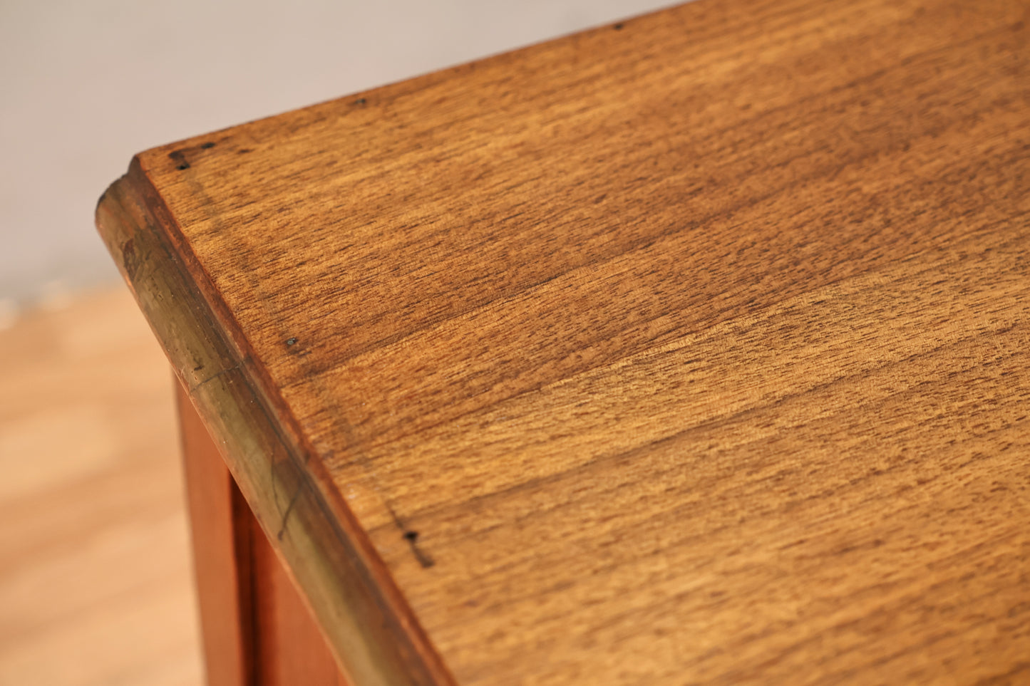 Louis XV-Style Mahogany 7-Drawer Desk - ONLINE ONLY