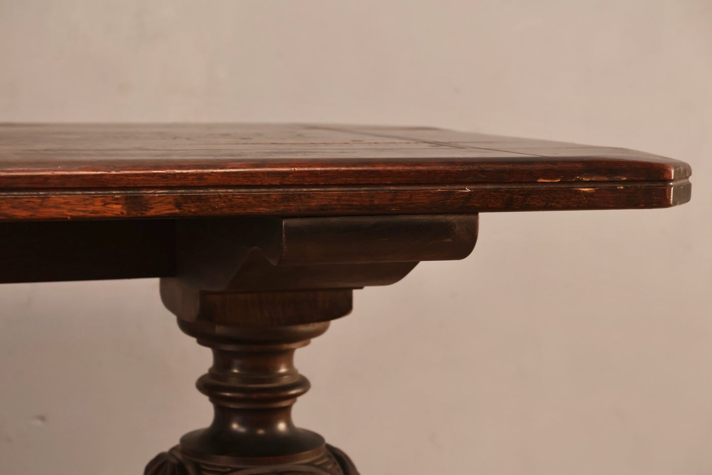 Large Jacobean Trestle Console Table - ONLINE ONLY