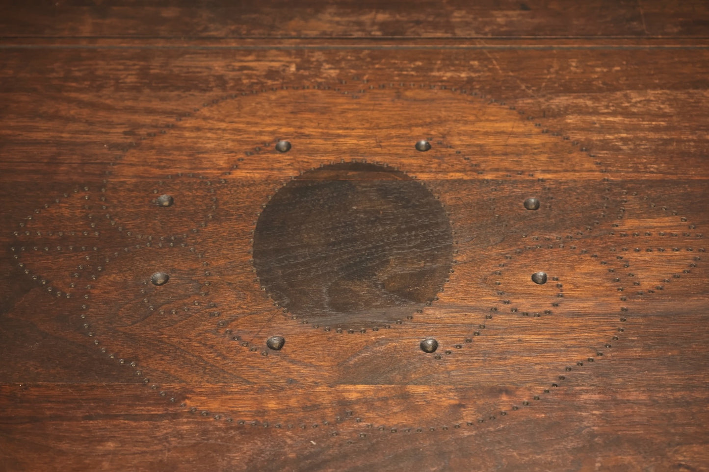 Large Jacobean Trestle Console Table - ONLINE ONLY