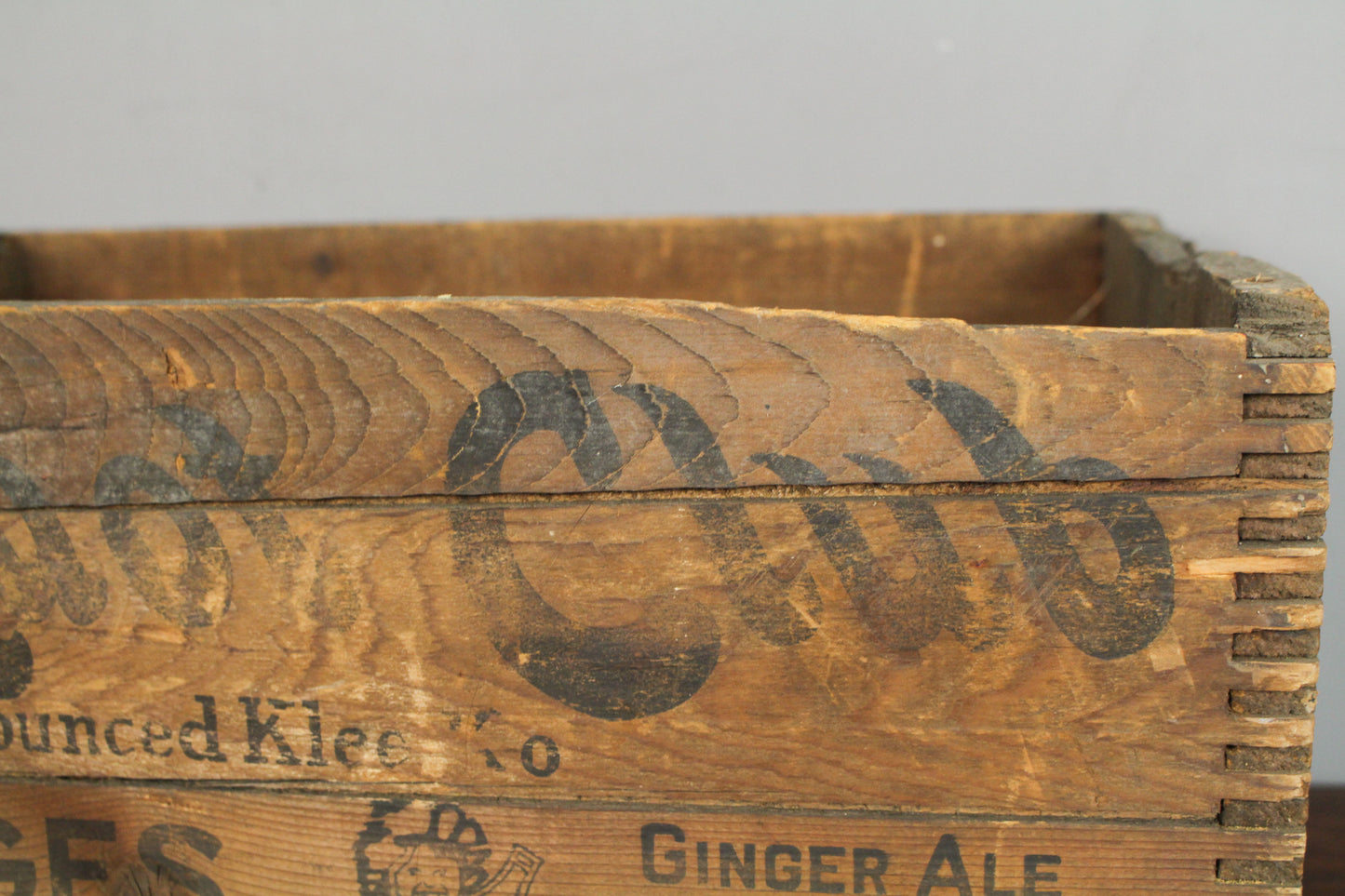 Rustic Clicquot Club Wooden Crate