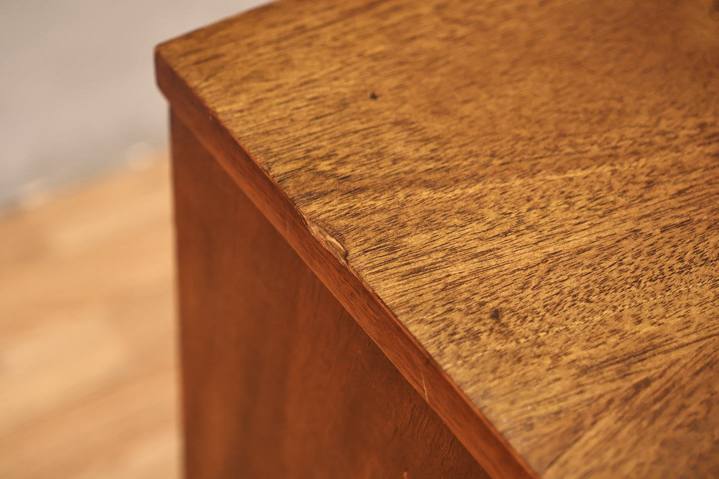 Broyhill Mid Century Walnut 2-Drawer Nightstand - ONLINE ONLY