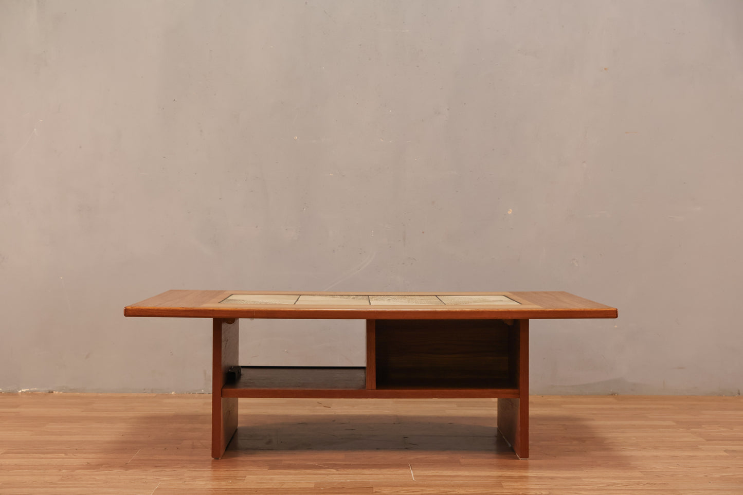 Gangsø Møbler Teak & Tile Divided Coffee Table - ONLINE ONLY