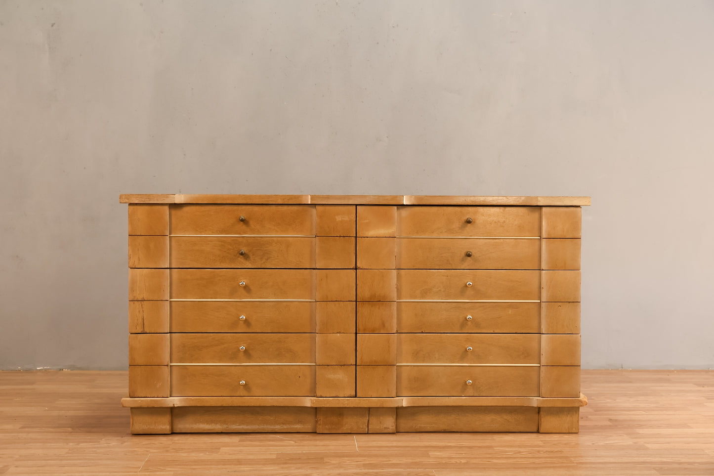 1950s Blonde 6-Drawer Dresser - ONLINE ONLY