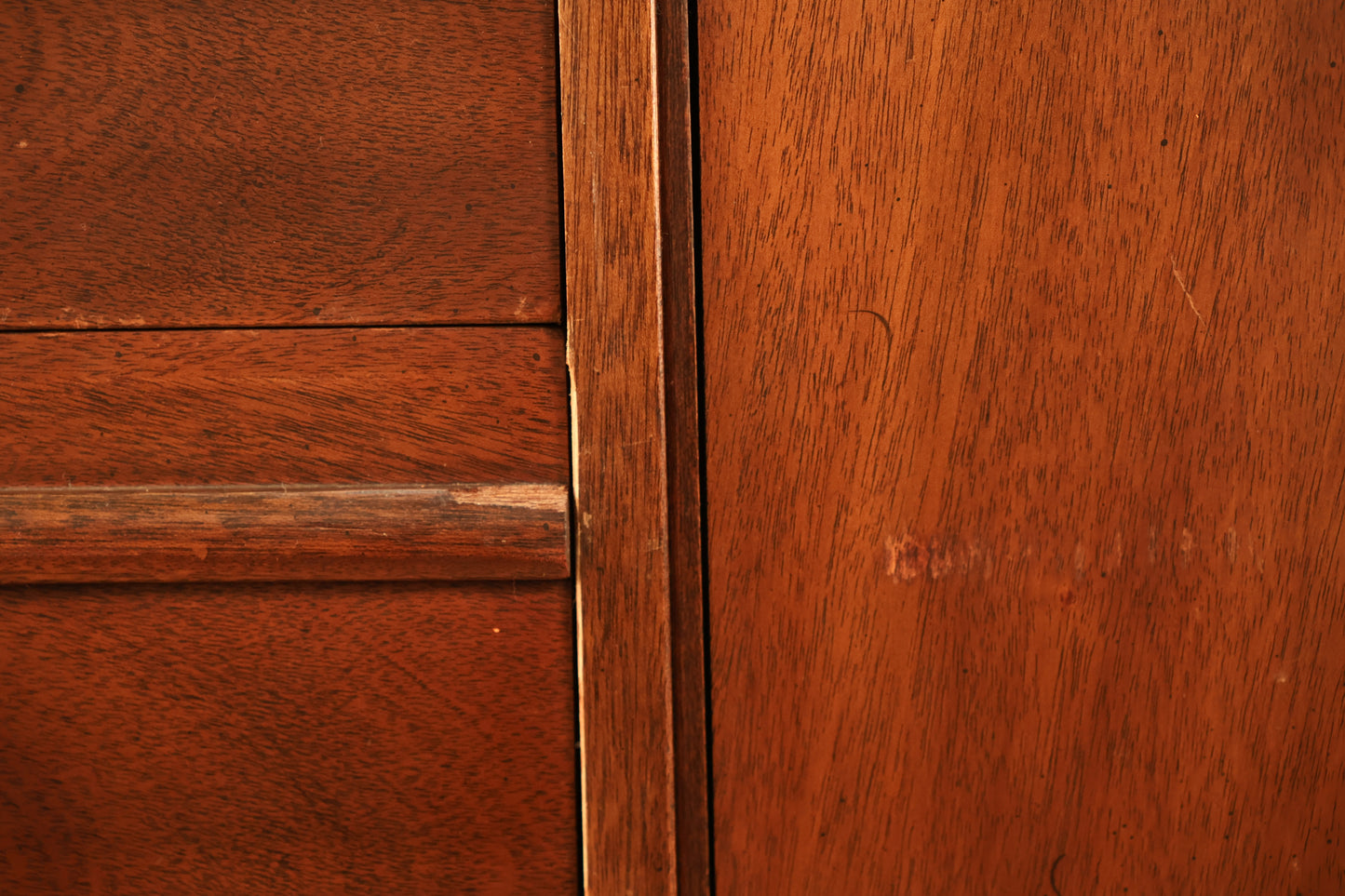 Broyhill Mid Century Walnut 9-Drawer Credenza - ONLINE ONLY