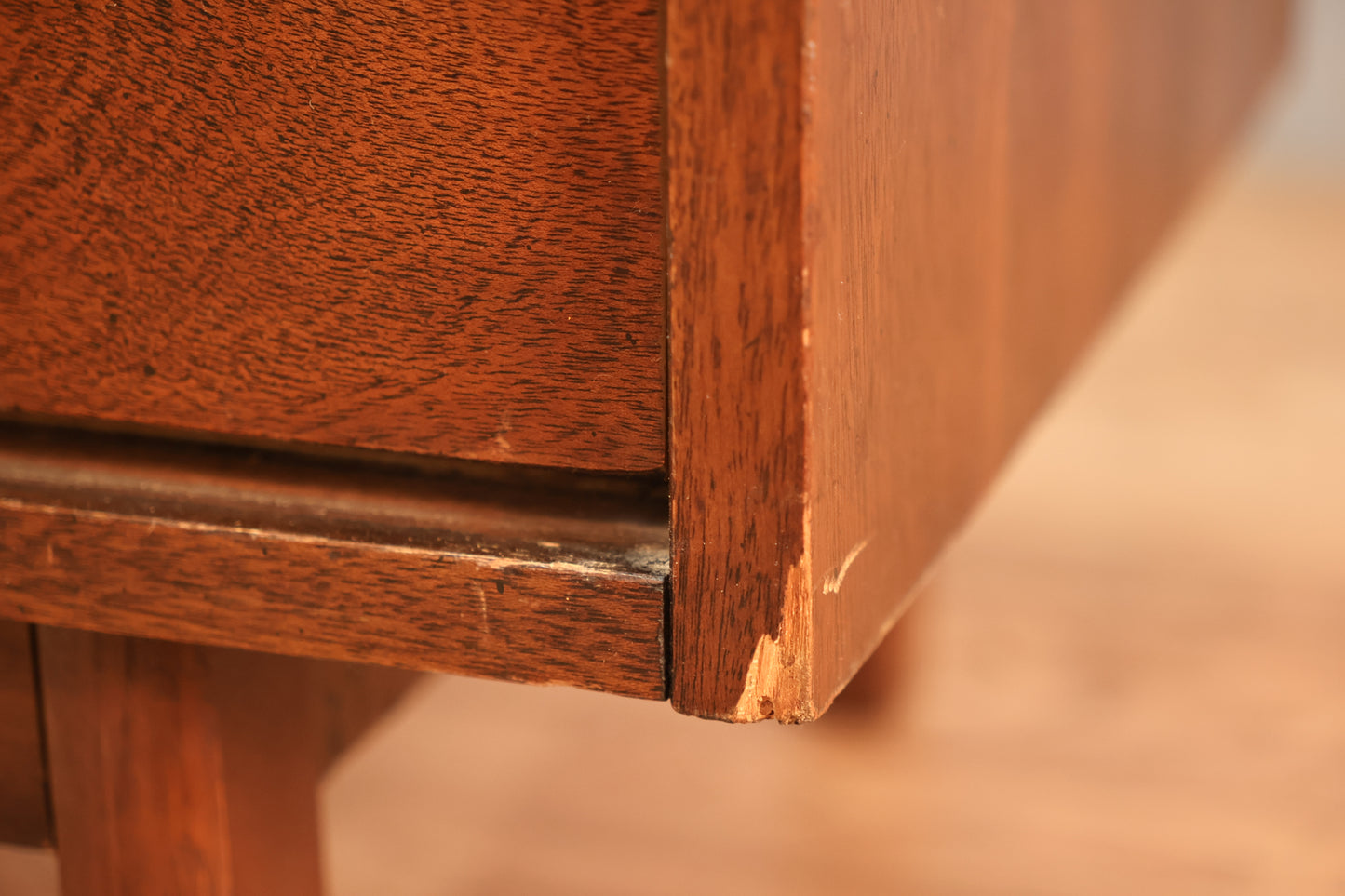 Broyhill Mid Century Walnut 9-Drawer Credenza - ONLINE ONLY