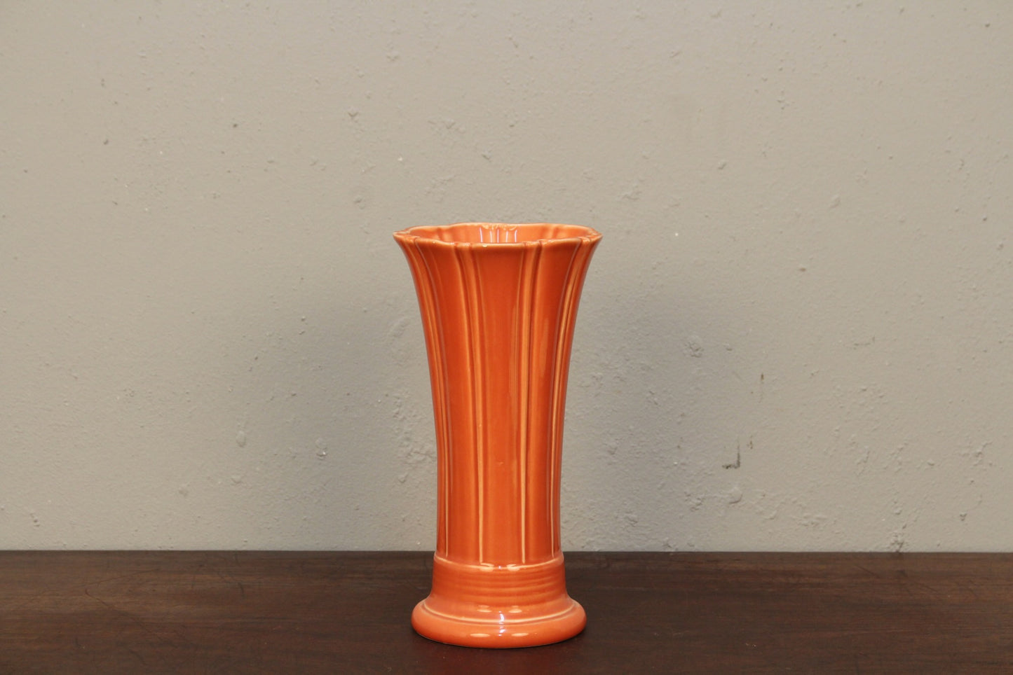 Fiesta Persimmon Ceramic Vase