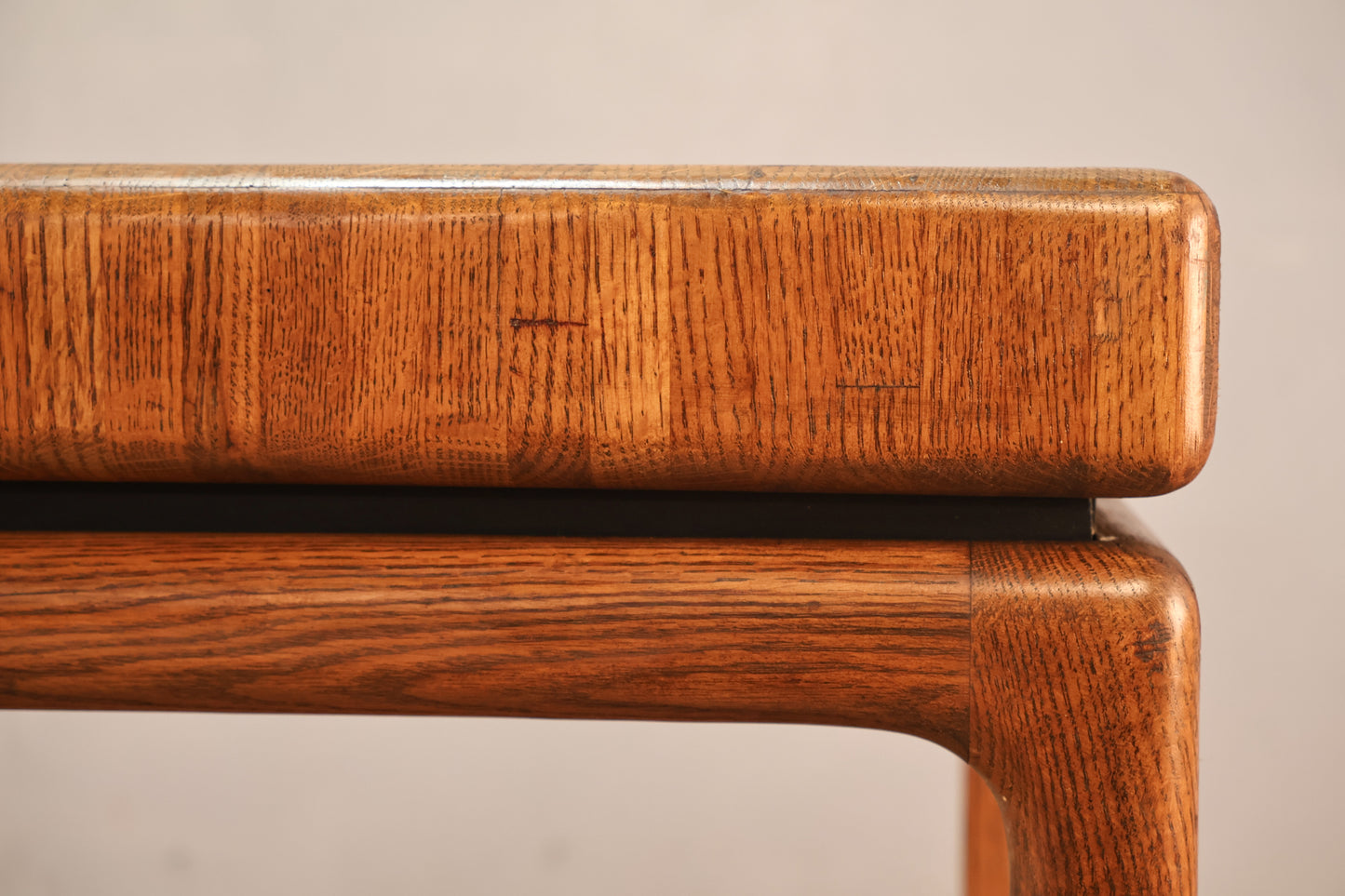 1970s Oak Console Table