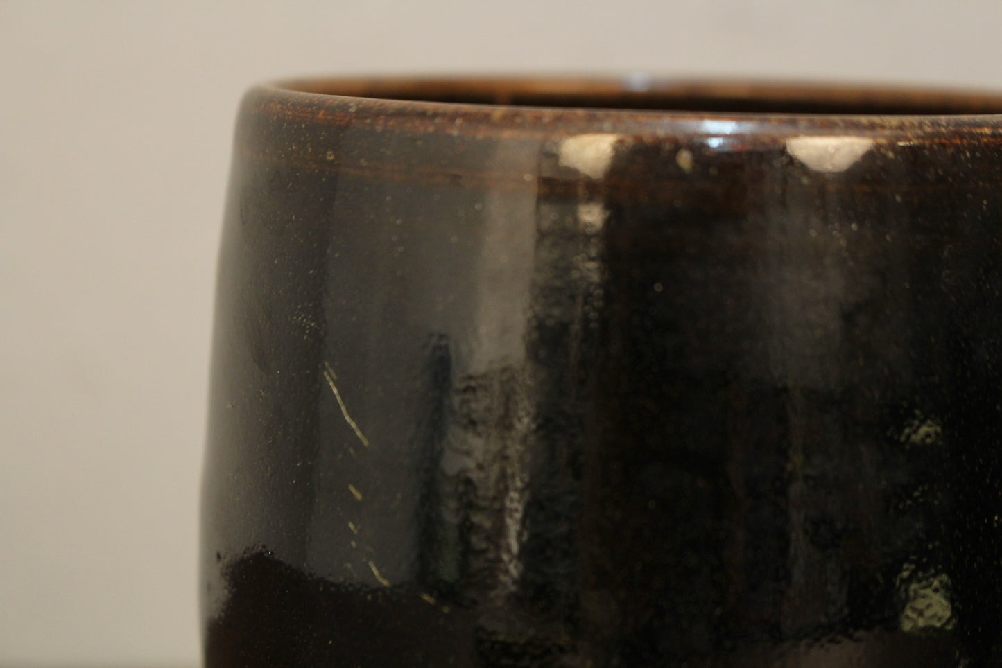 Set of 6 English Stoneware Goblets