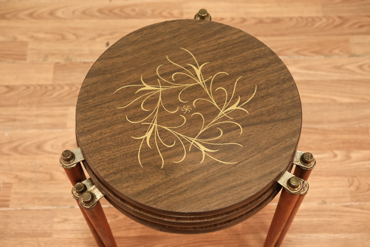 Mid Century Trio Of Stacking Side Tables - ONLINE ONLY