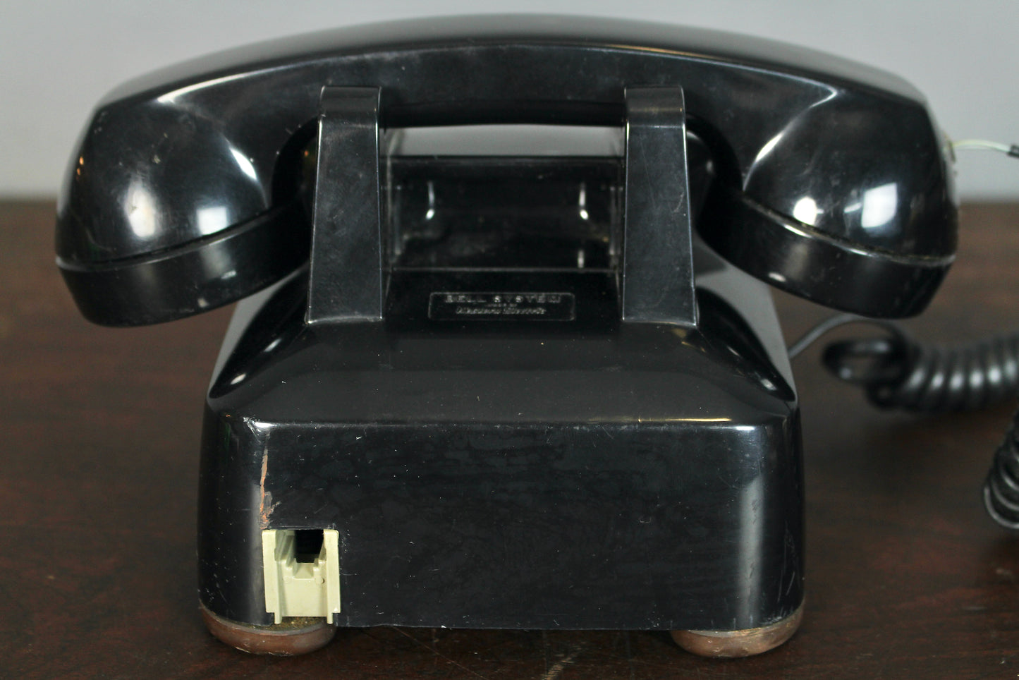 Black Rotary Telephone