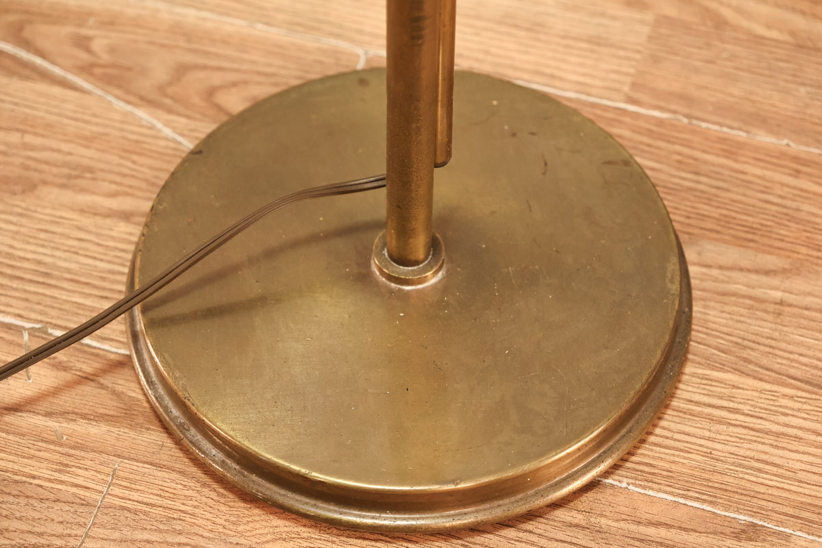 Brass Reading Floor Lamp - ONLINE ONLY