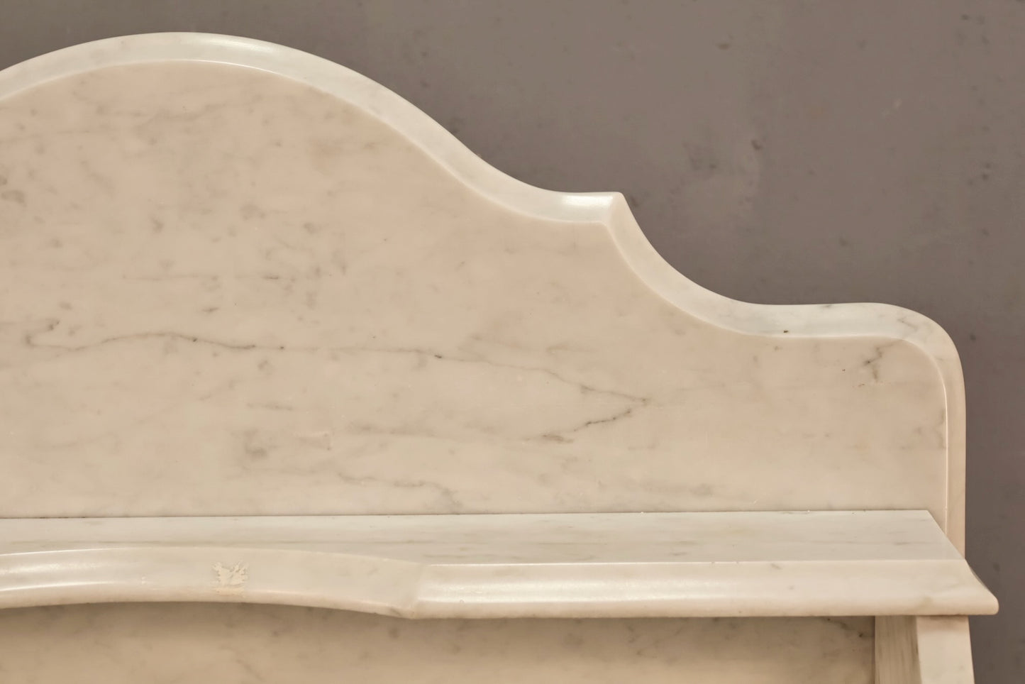Victorian Eastlake Marble-Top Cabinet