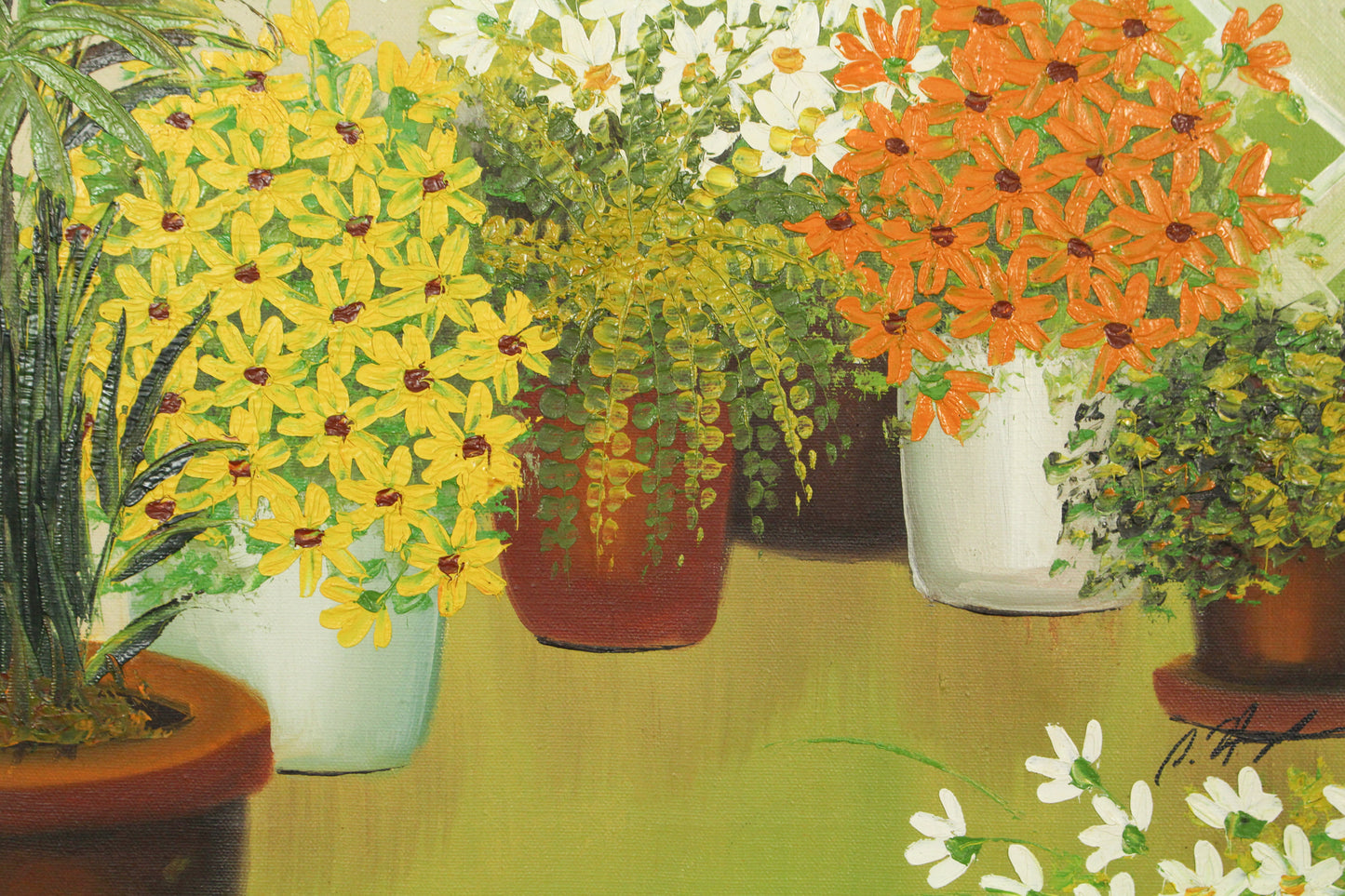 "Garden Trellis" Painting