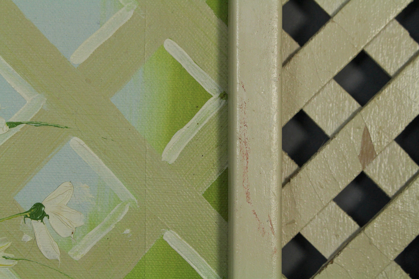 "Garden Trellis" Painting