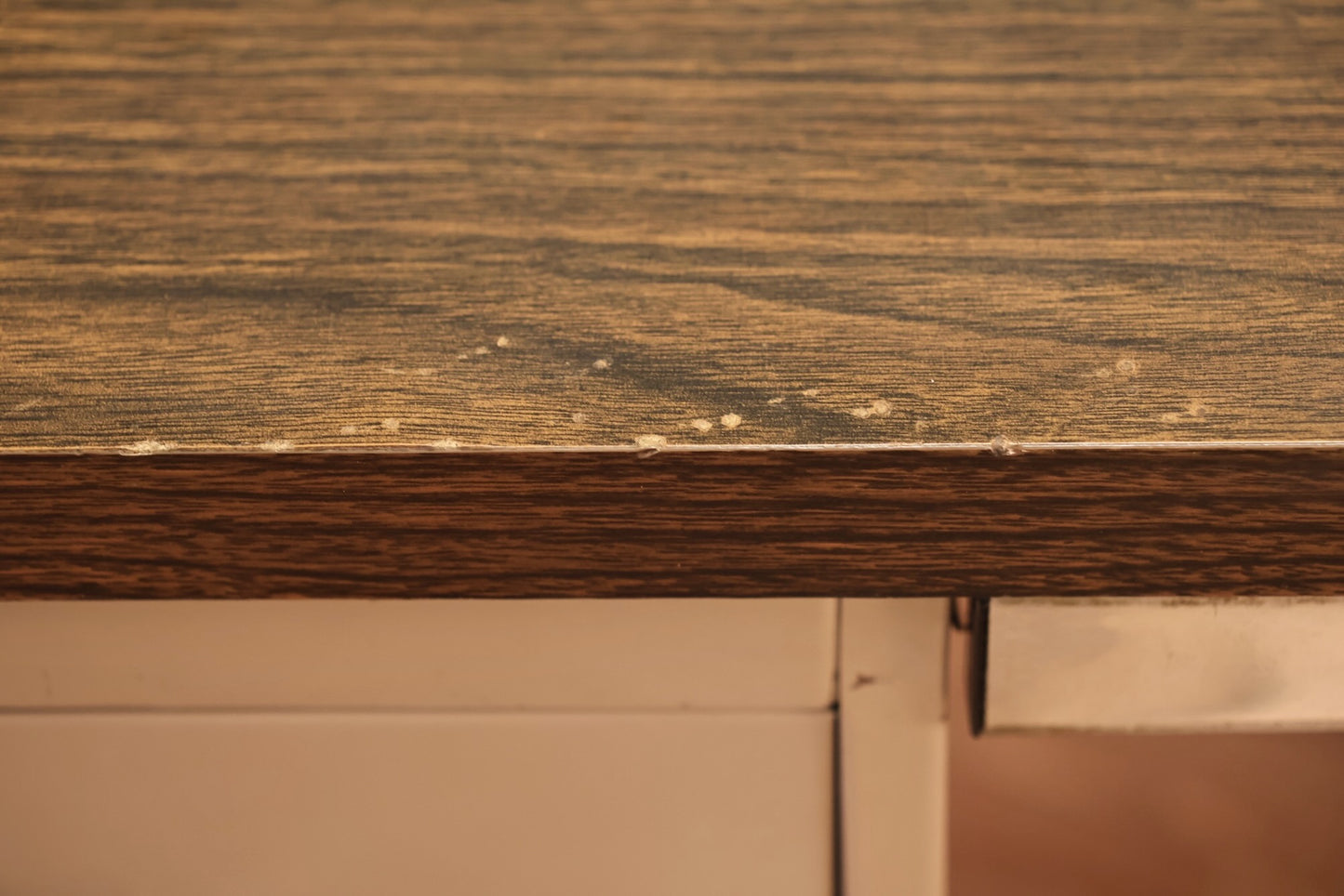 Industrial Metal & Laminate 6-Drawer Desk - ONLINE ONLY