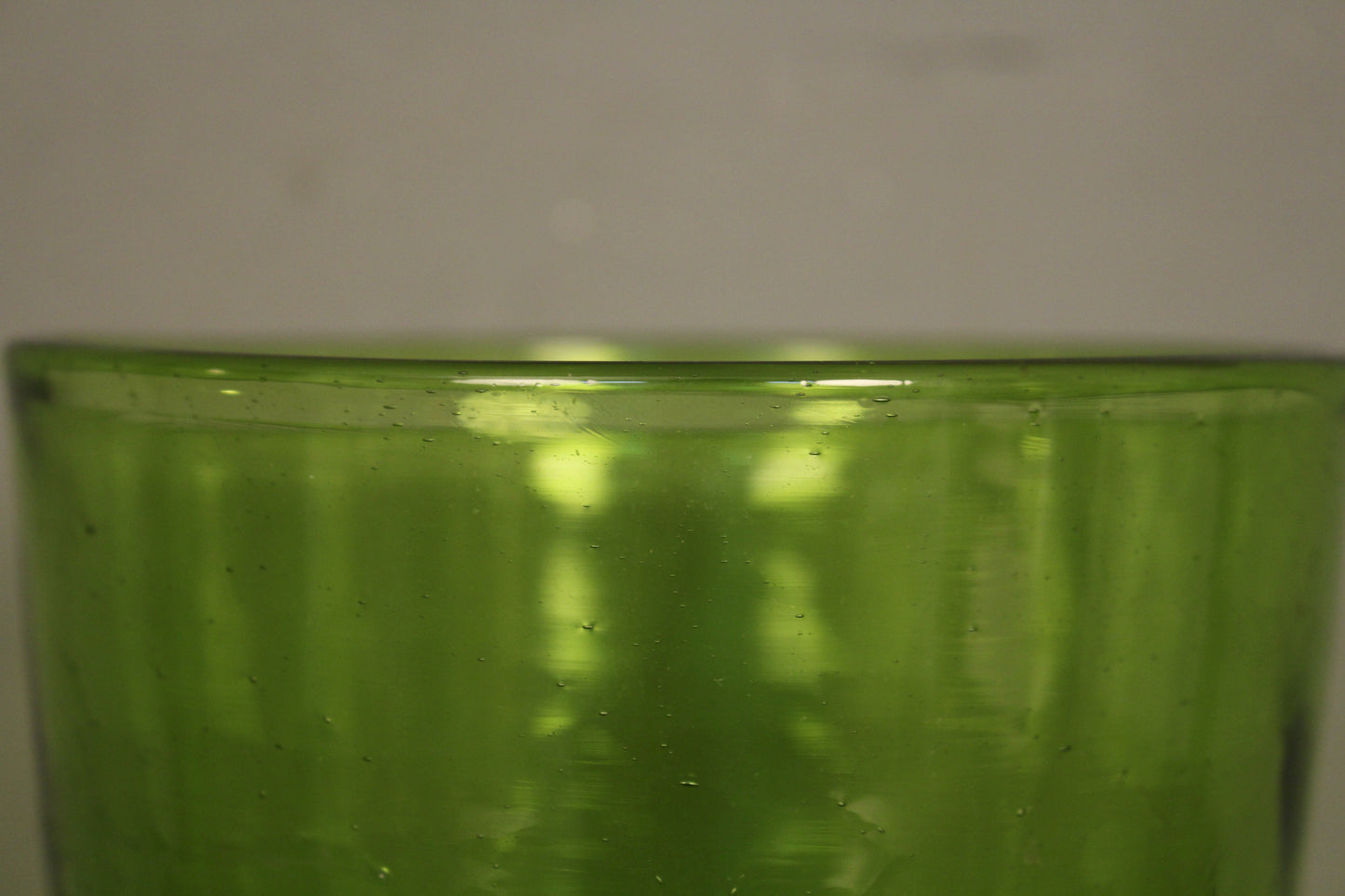 Blenko Lime Glass Vase