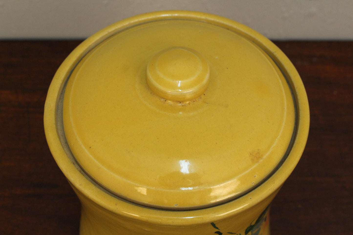 Mid Century "Summer Harvest" Cookie Jar