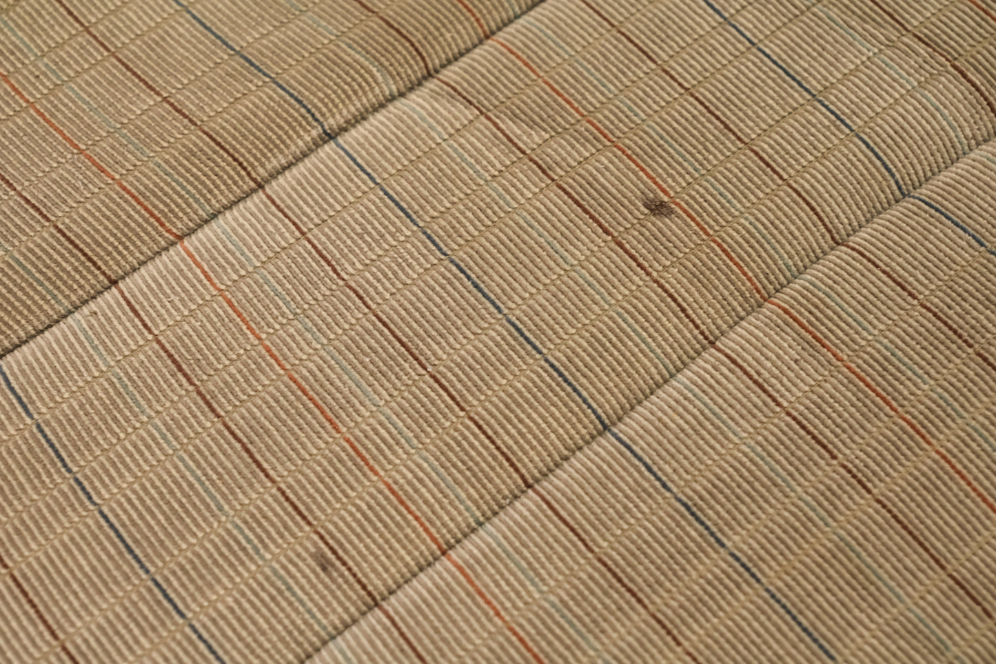 Neutral Grid Loveseat - ONLINE ONLY
