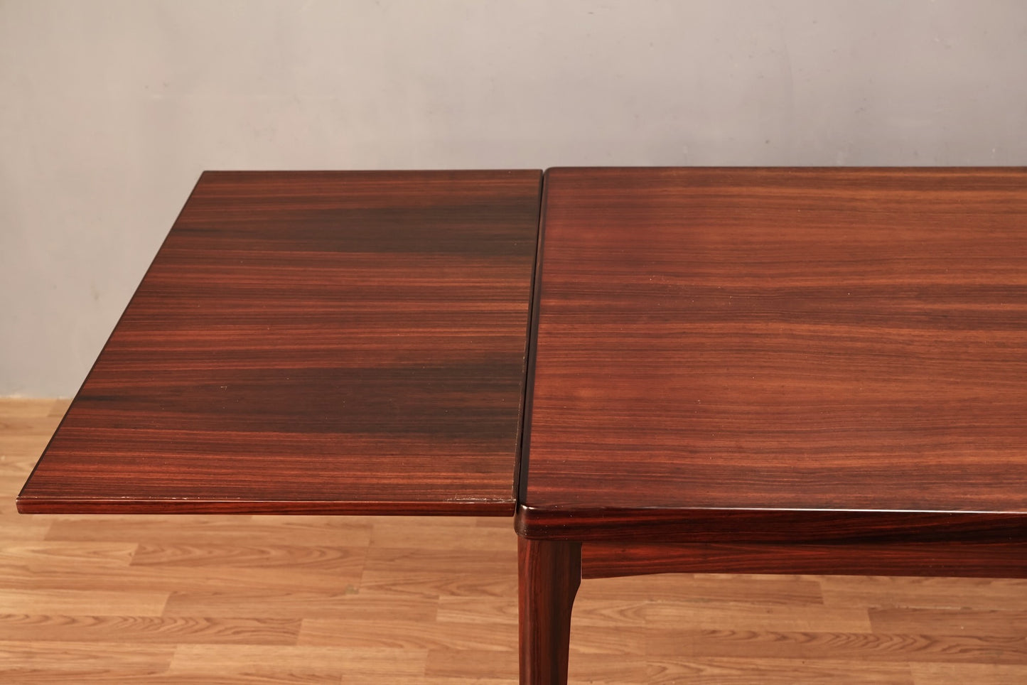 Vejle Rosewood Dining Table With Built-In Leaves - ONLINE ONLY