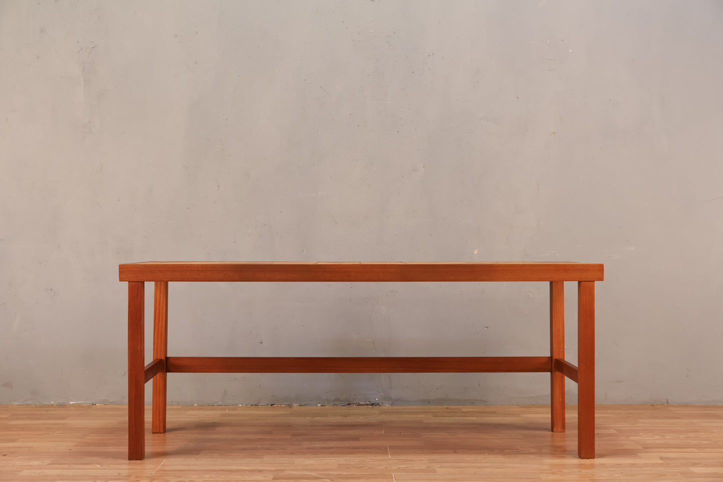 Teak & Tile Console Table - ONLINE ONLY