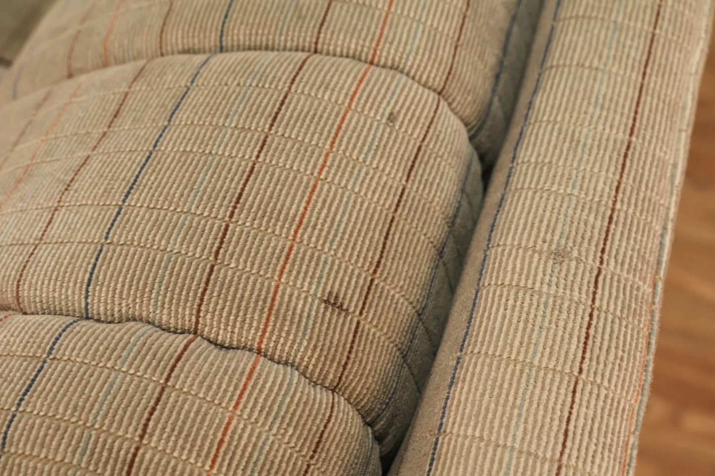 Neutral Grid Corner Seat - ONLINE ONLY