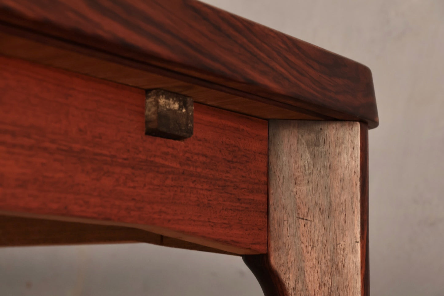 Vejle Rosewood Dining Table With Built-In Leaves - ONLINE ONLY