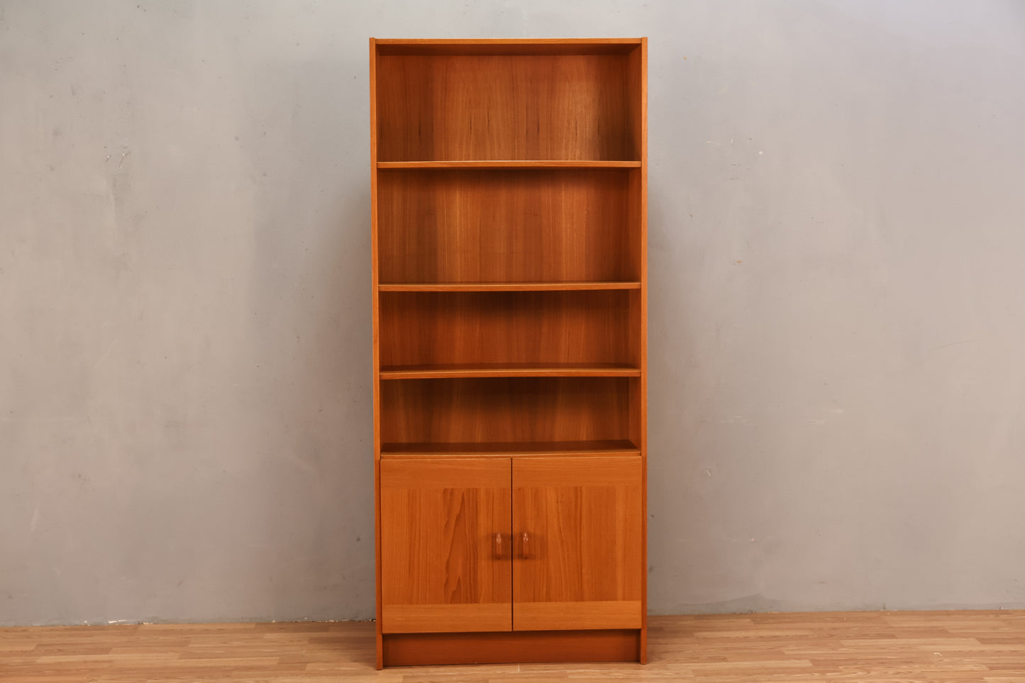 Domino Teak 2-Door Wall Unit