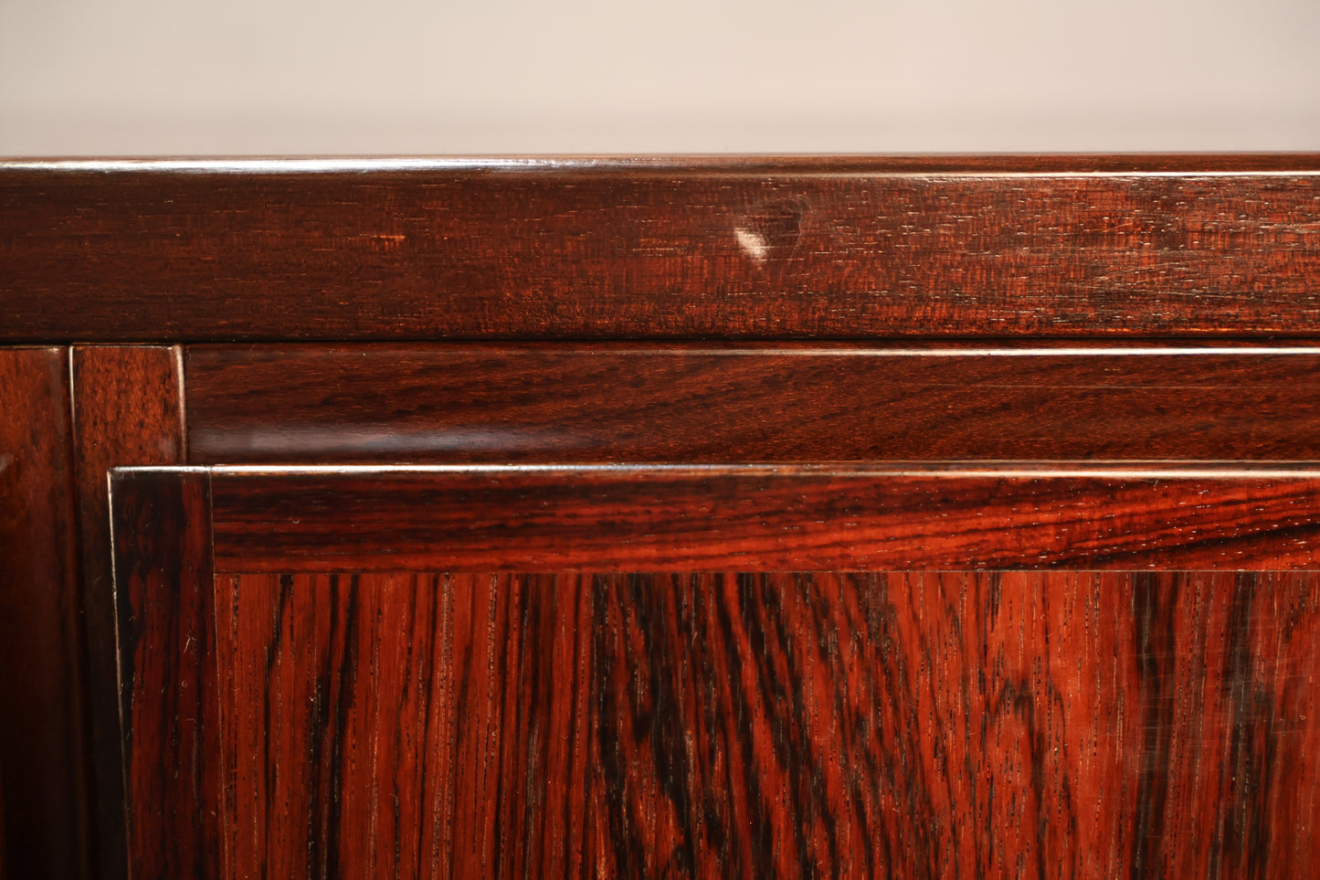 Large Danish Rosewood Wall Unit