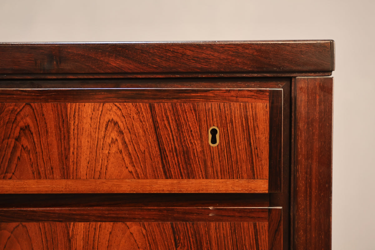 Large Danish Rosewood Executive Desk