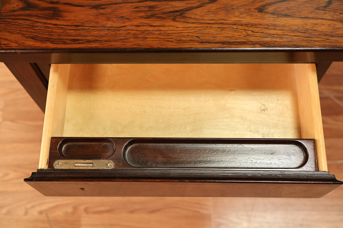 Large Danish Rosewood Executive Desk