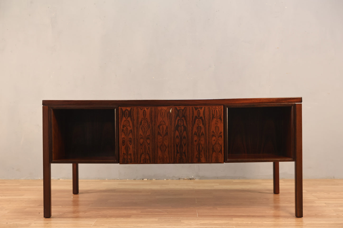 Large Danish Rosewood Executive Desk