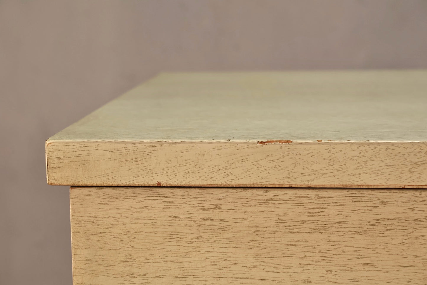 Ash Mahogany 4-Drawer Highboy Dresser