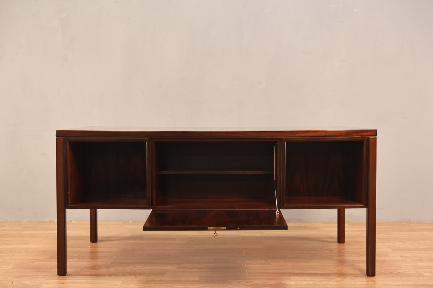 Large Danish Rosewood Executive Desk