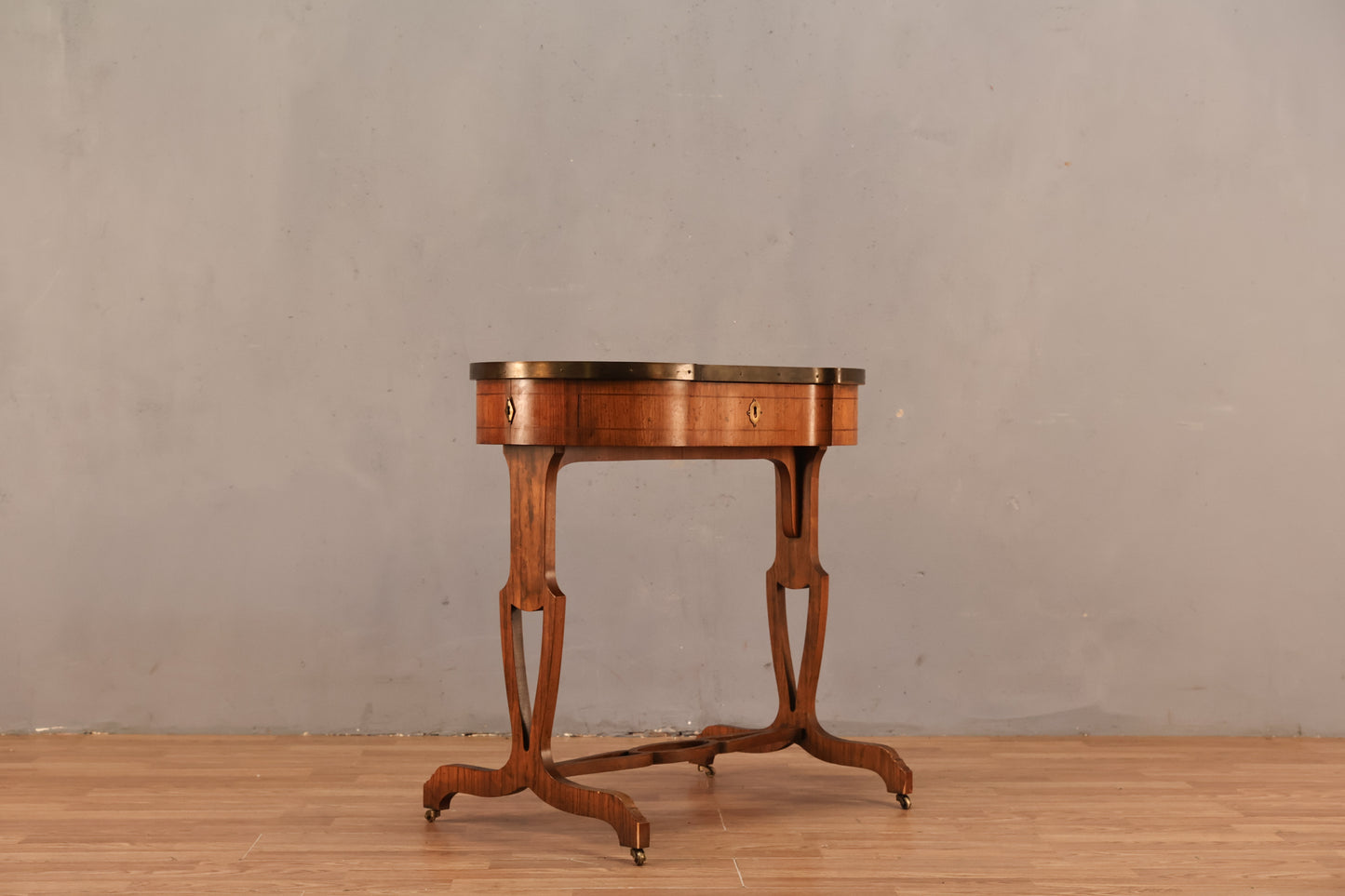 Baker English Regency Rosewood Console Table