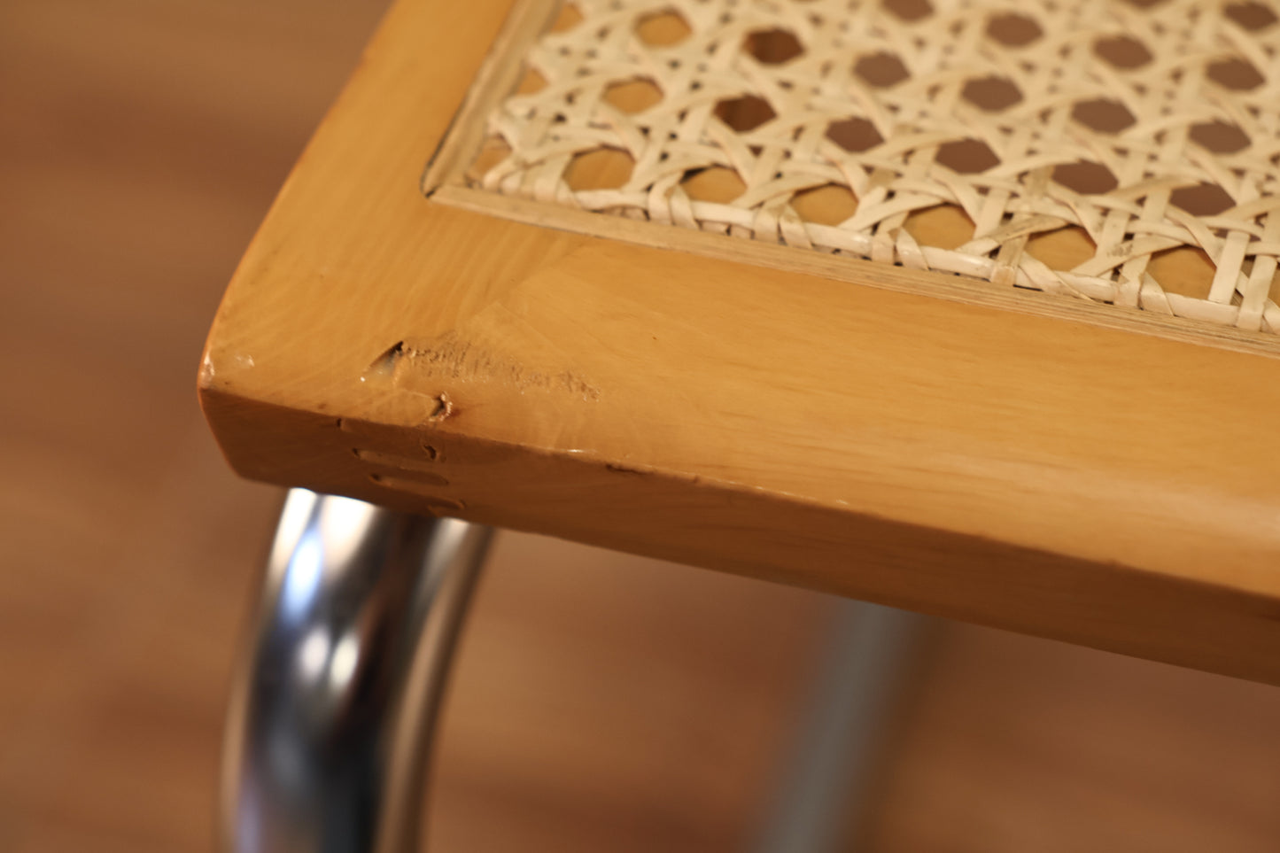 Cesca-Style Cantilever Cane Armchair