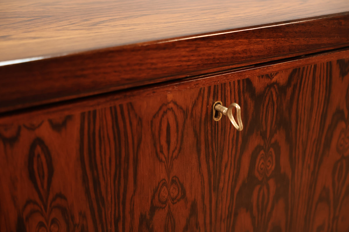 Large Danish Rosewood Executive Desk