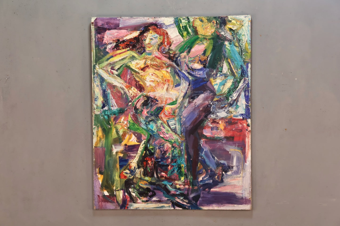 Large "Salsa" Abstract Painting - ONLINE ONLY