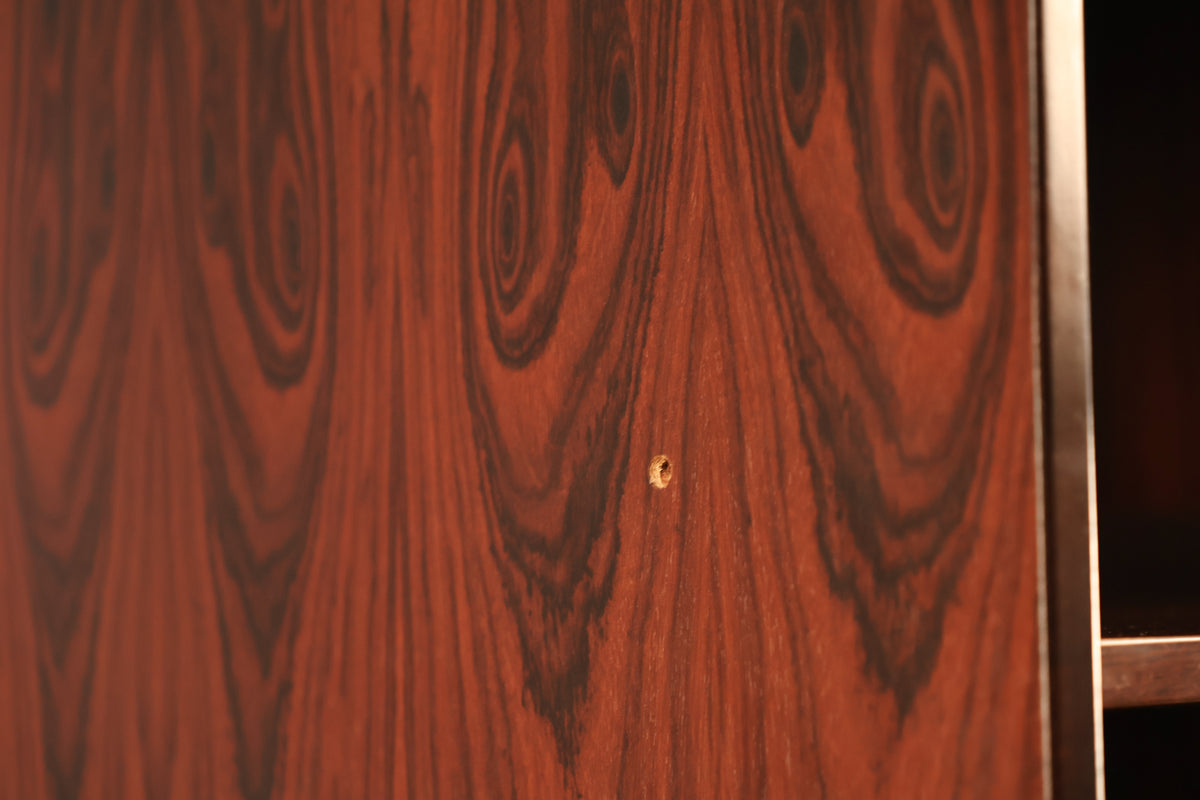 Slim Danish Rosewood Wall Unit
