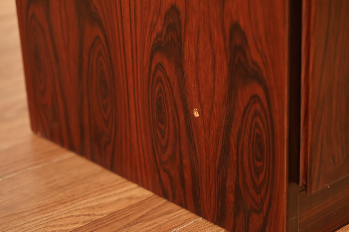 Slim Danish Rosewood Wall Unit