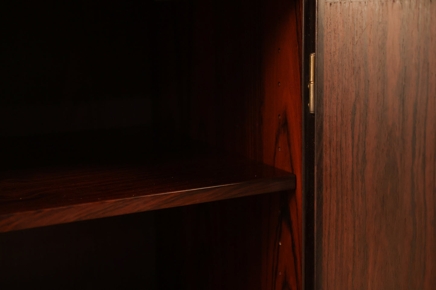 Slim Danish Rosewood Wall Unit