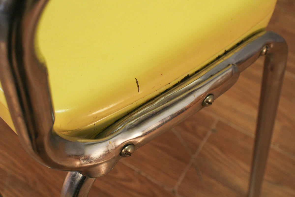 Canary Yellow Child's High Chair