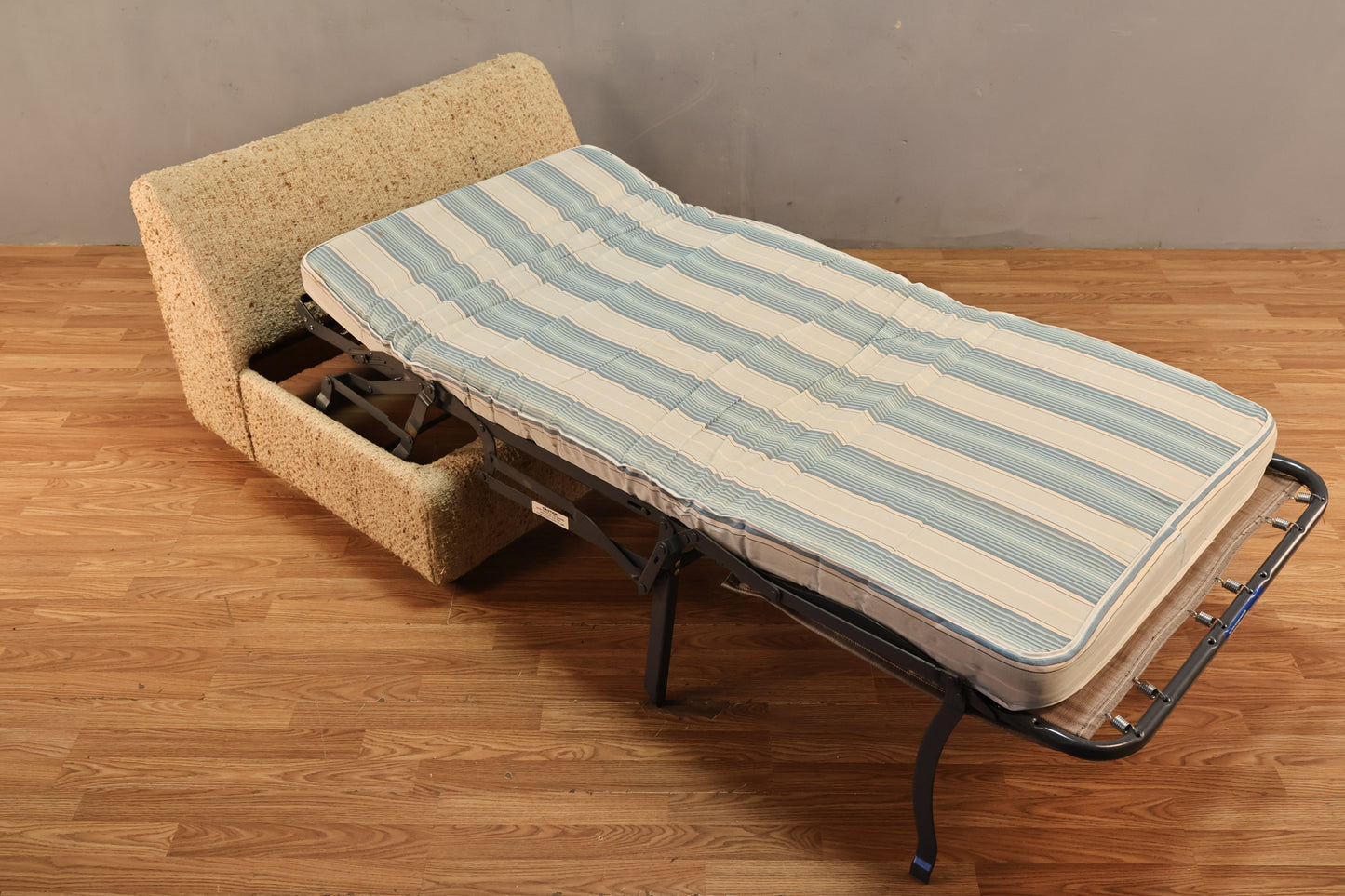 Woven Oatmeal Sleeper Junior Loveseat