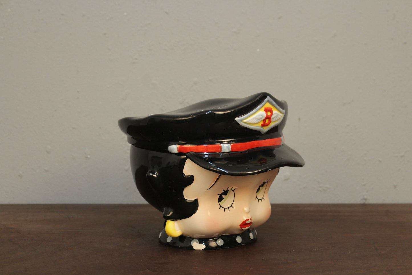 Biker Betty Boop Cookie Jar