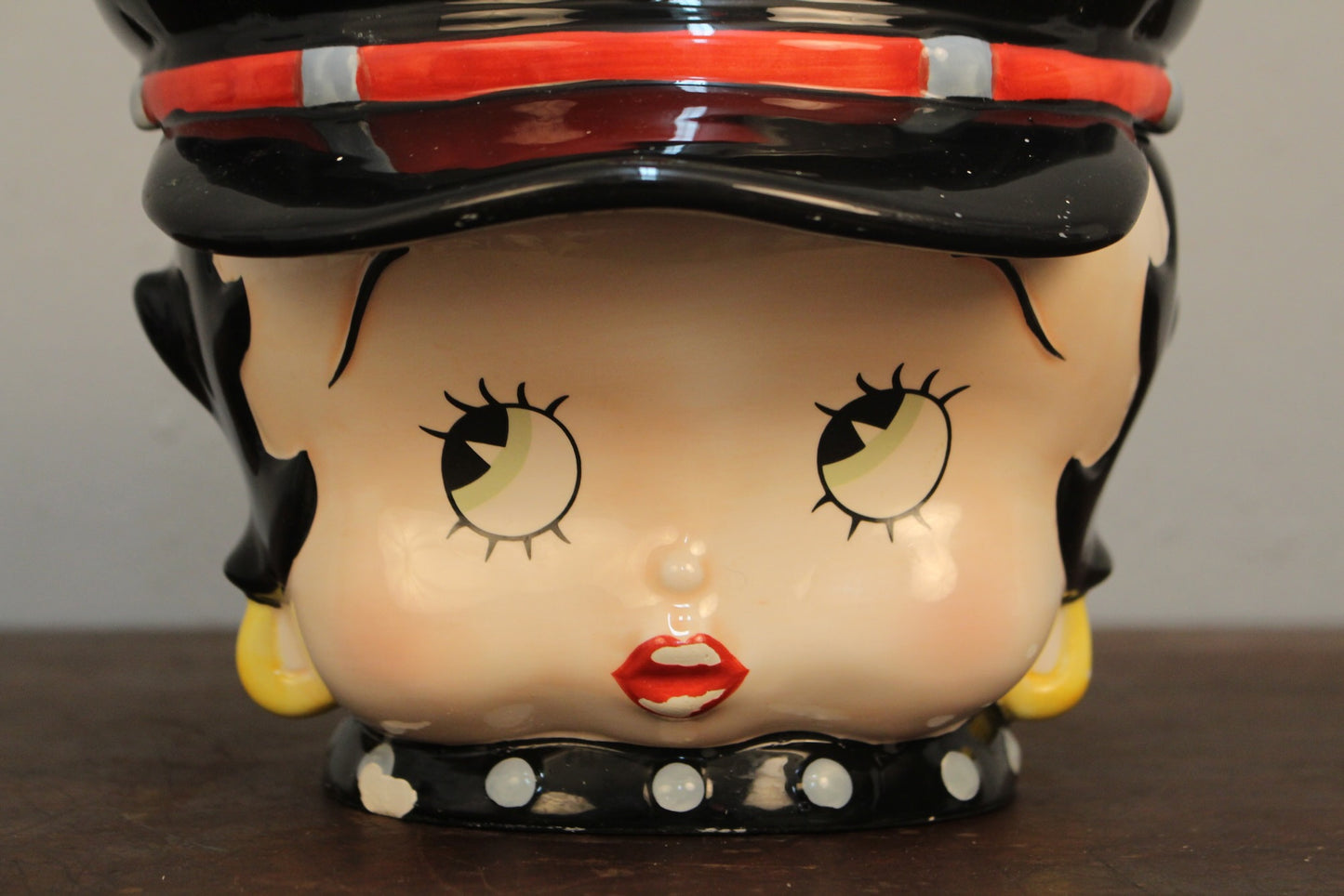 Biker Betty Boop Cookie Jar