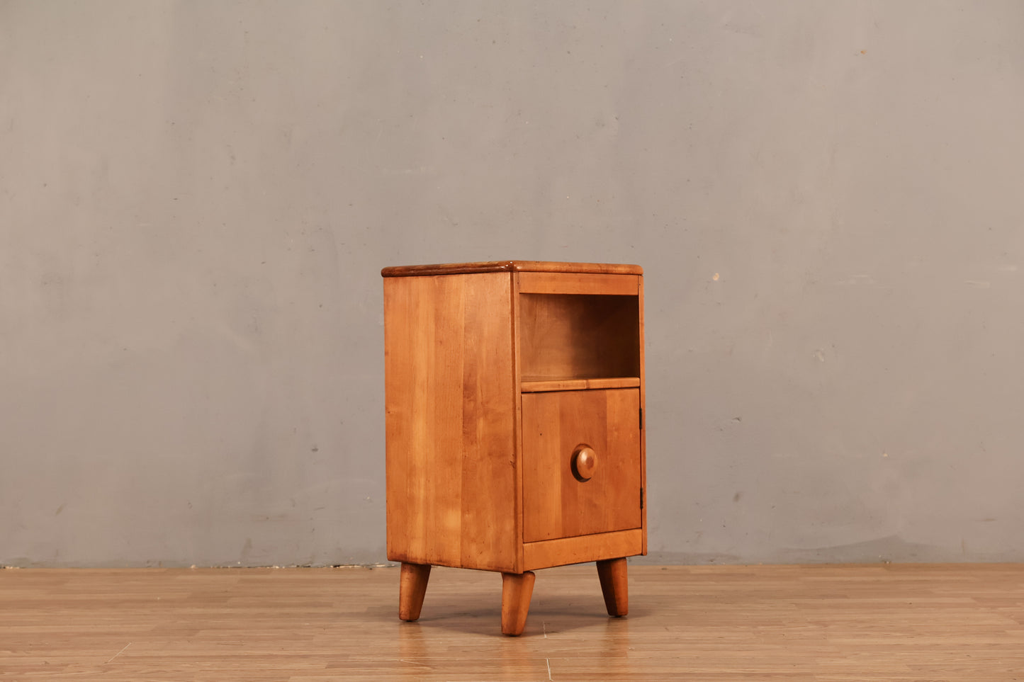 Maple 1-Door Nightstand - ONLINE ONLY