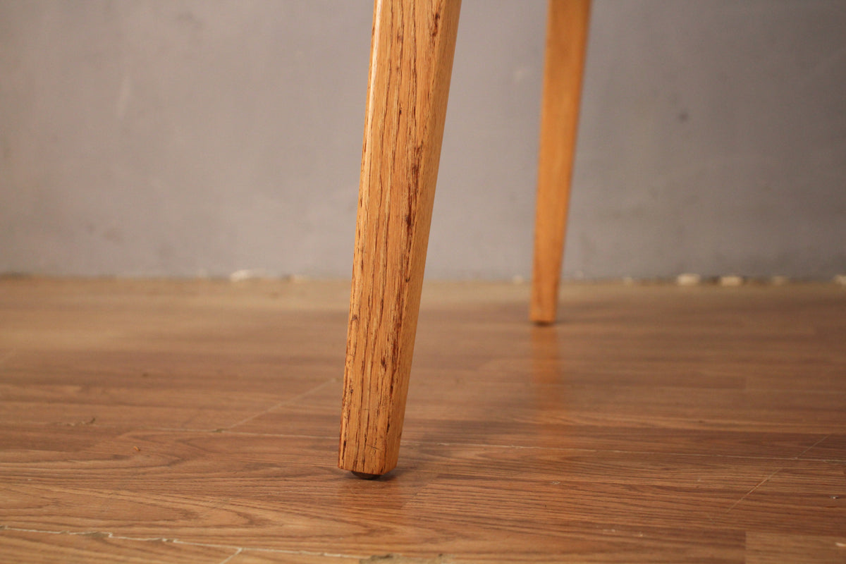 Mid Century Blonde Oval Dining Table - ONLINE ONLY